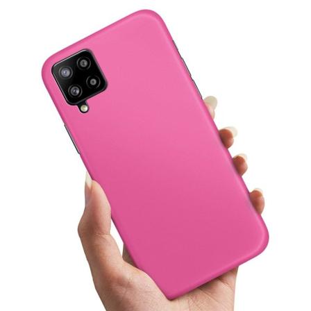 Samsung Galaxy A12 - Deksel/Mobildeksel Rosa