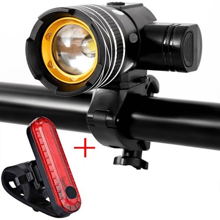 Z30 15000lm T6 LED-lygte til cykel/cykel/lygtesæt USB genopladelig forlygte/lommelygte vandtæt zoombar cykellys