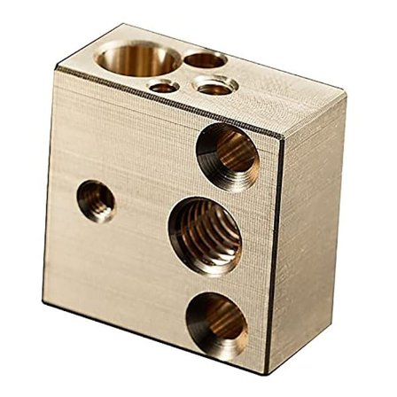 3D Printer Varmeblok Messing CR-10