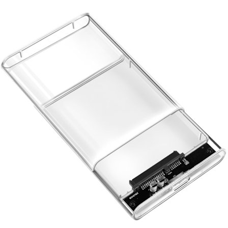LogiLink Harddisk kabinet 2,5" SATA USB 3.0 Skruvlöst design Trans