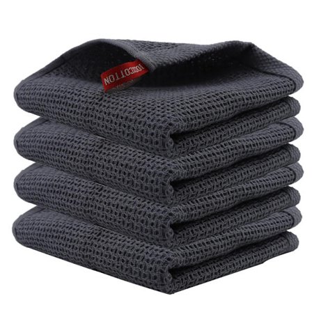 Bomull kjøkken håndkle ultra myk magisk rengjøring klut absorberende rengjøring filler fortykket tørk kluter