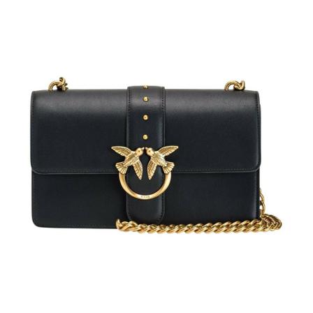 Pinko, Cross Body Bags Zwart, Dames, Maat:ONE Size