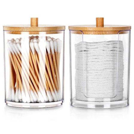 Beholder til pinde og kosmetikindlæg 2 stk.