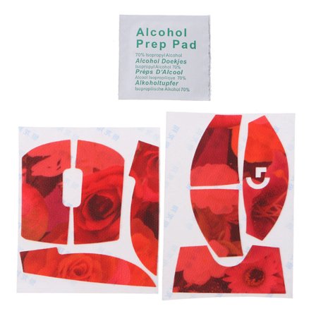 Suck Sweat Gaming Mus Hud Ultratynn anti-skli klistremerke Musegrepstape for G Pro trådløs mus 1 sett