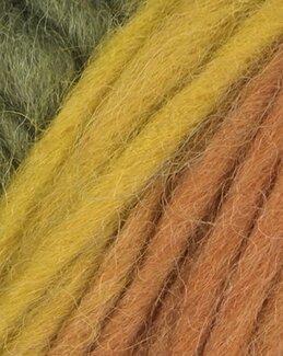 Lanka Naturgarn 50 g Keltavihreämeleerattu