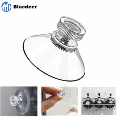 20 x sugekopper Ø 30 mm med M4x10mm gevind med riflet møtrikker T