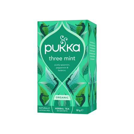 Pukka Urte-te Three Mint ØKO 20 stk
