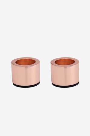 Uyuni - Lysestage 2,3 cm 2-pak - Guld - Lysestager & lanterner - Fra Homeroom