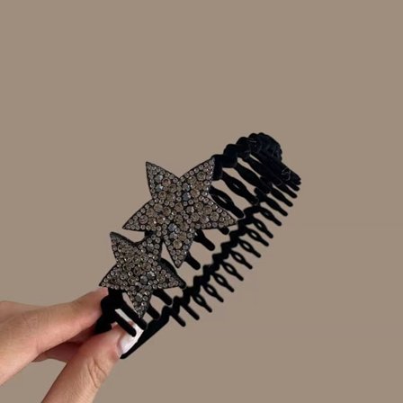 Flocking Bezel Hårbøjler Elastisk Hårbøjle 10 10