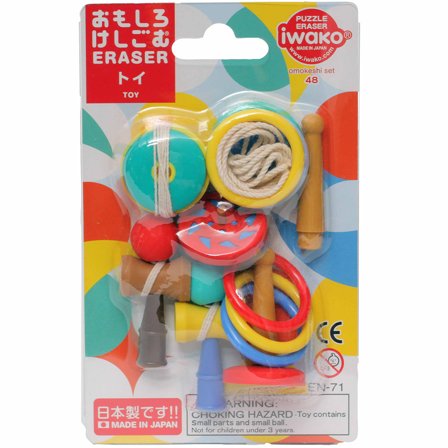Iwako Gommes Puzzle Jeux de jardin