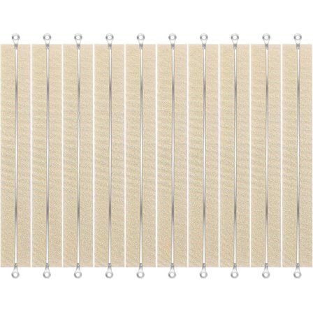 10 st Impulssvets Reservdelar, 8 tum Teflonduk Värmeförseglingsremsor (FMY)