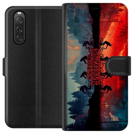 Yhteensopiva Lompakkokotelo Sony Xperia 10 V Madison Beer kollaasi Y2K-estetiikalla tähdillä, pastelliväreillä ja pop-inspiroidulla muotoilulla