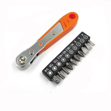 Sekskant Skrallefastnøkkel Mini-nøkkel TYPE2 TYPE2