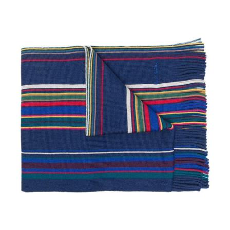 Ps By Paul Smith - Halsdukar - Blå - Herr - Storlek: One Size, Herr, Storlek: ONE SIZE