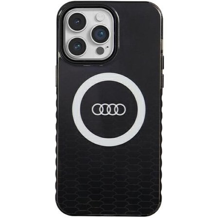 Audi IML Big Logo MagSafe-etui for iPhone 14 Pro Max - svart