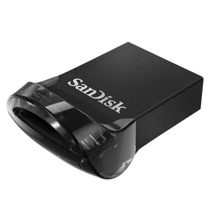 Sandisk Ultra Fit - USB-flashstasjon - 128 GB - USB 3.1