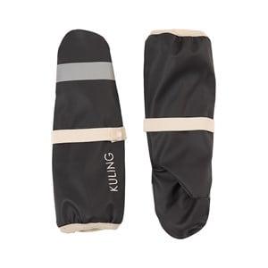 Kuling Always Black Vilnius Recycled Rain Mittens 0-1 Years - Gloves and mittens - 0-1 years - Black