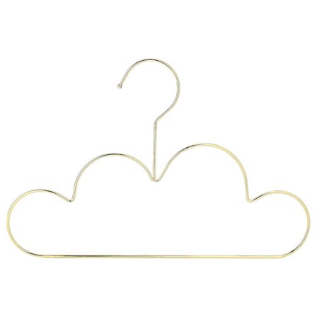 10 stk Kleshengere Ikke-Skli Metall Småbarn Kleshengere Gull Barn