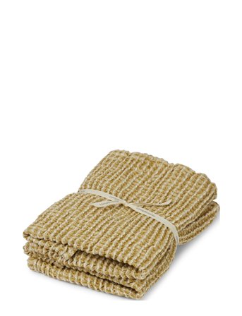 compliments Como Towel 40X60 Cm - 2 Pack - Yellow - 40X60CM