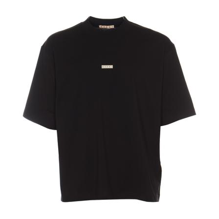 Marni, T-Shirts Zwart, Heren, Maat:L