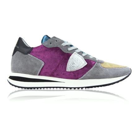 Philippe Model, Sneakers Paars, Dames, Maat:37 EU