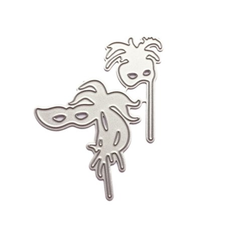 Mask Metall Skjære Dies Stencil DIY Scrapbooking Album Stempel Papirkort Embossin