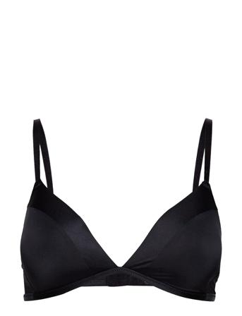Bra Mynta Matt Shiny Lingerie Bras & Tops T-shirt Bras Sort Lindex