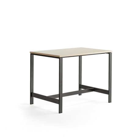 Table VARIOUS, 1200x800x900 mm, black, birch