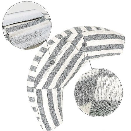 Hodepute for barn i bil, sikkerhetsbelte sovehode støtte pute, skulderstøtte pute for barn