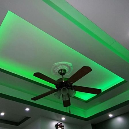 Filter - Grön Gelatin - 120 cm - Cylindrisk - För Neon