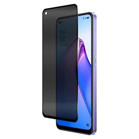 Sæt med 2 anti-spion hærdet glas til OPPO Reno 8 5G beskyttelsesglas