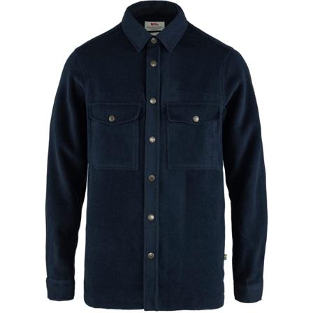 Fjällräven Men's Canada Shirt Solid Men long-sleeved shirts Blue L