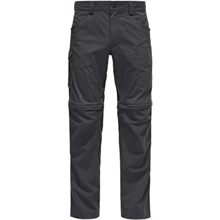 Haglöfs Men's Zip Off Pant Men hiking trousers Grey S
