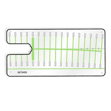 Golfin puttauspeili - Kannettava golfharjoitteluväline - Swing Trainer -kohdistuspeilit - Golfvarusteet sisä- ja ulkokäyttöön