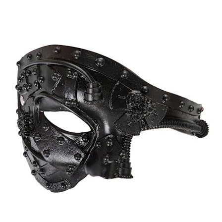 Ulkoilma keskiaikainen steampunk-naamiot, Halloween Cosplay Phantom of the Opera Venetsian naamiaiset naamiot Punk-naamiot miehille ja naisille