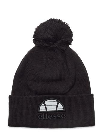 El Santi Pom Pom Beanie Black Ellesse