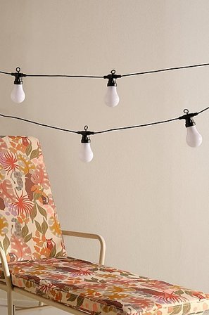 Jotex - Lyskæde Circus Black mdf/metal - Køb Udendørsbelysning hos Jotex