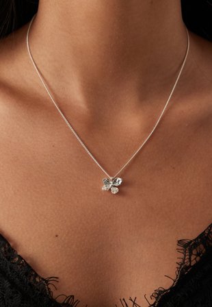 Pilgrim-Ajani Necklace Silver-plated-Onesize