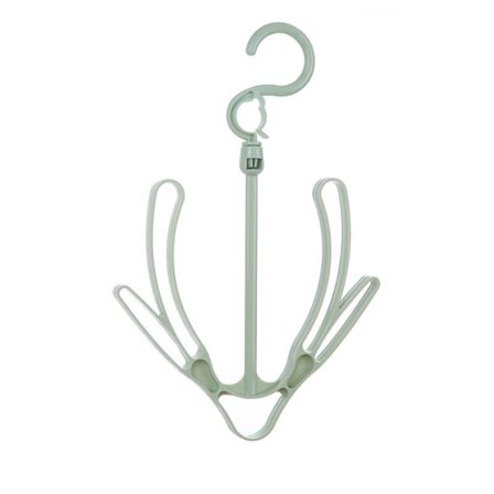 4stk Sko Tørkehenger Dobbelkrok GRØNN