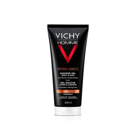 Vichy Homme Hydra Mag-C Shower Gel 200 ml, Skincare, Skincare, Dermatologisk Skincare Til Mænd