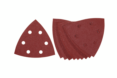 Dewalt DT3092-QZ Slippapir 94x90 mm, 10-pakning K80, Maskintilbehør & forbruk