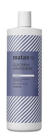 3 for 2 - Matas Striber Glycerin Håndsæbe 1000 ml, Skincare, Håndpleje, Håndsæbe