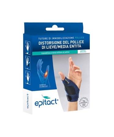 Epitact Tutore Di Immobilizzazione Pollice Mano Sinistra Taglia S