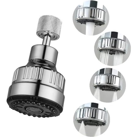 Kökskransspruta med 4 lägen, Kökskranmunstycke med Aerator