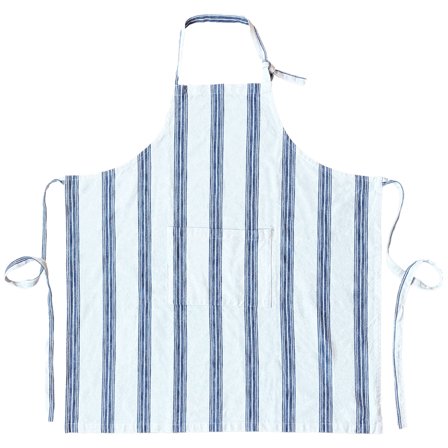 Rosendahl Textiles Garn forklæde, blå/hvid | KitchenOne