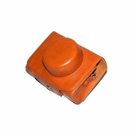 Aitoa nahkaa oleva suojakotelo Fujifilm X10 X20 X30 X100 -sarjan SxY-mallille – Yhteensopiva lisävarusteratkaisu