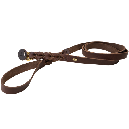 Hunter - Leash Sansibar Solid 20/180 Darkbrown - Hund - Halsbånd - ZOO.no