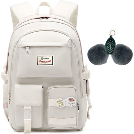 Rygsæk til skolepiger - skolerygsække til teenagepiger, Middle College skoletasker til teenagepiger Send vedhæng