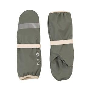 Kuling Light green Vilnius Recycled Rain Mittens 0-1 Years - Gloves and mittens - 0-1 years - Green