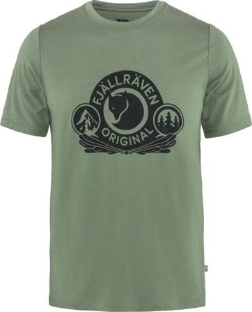 Fjällräven Men's Abisko Wool Classic SS Men short-sleeved sweaters Green XS